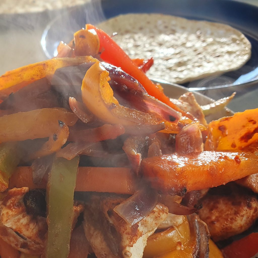 learn how to make vegetable fajitas